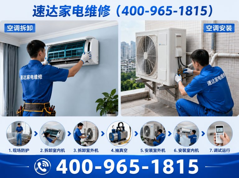 吉安空调拆装展示图